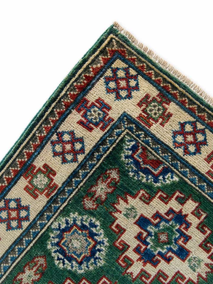 2' 1 x 3' Hand Knotted Kazak Rug