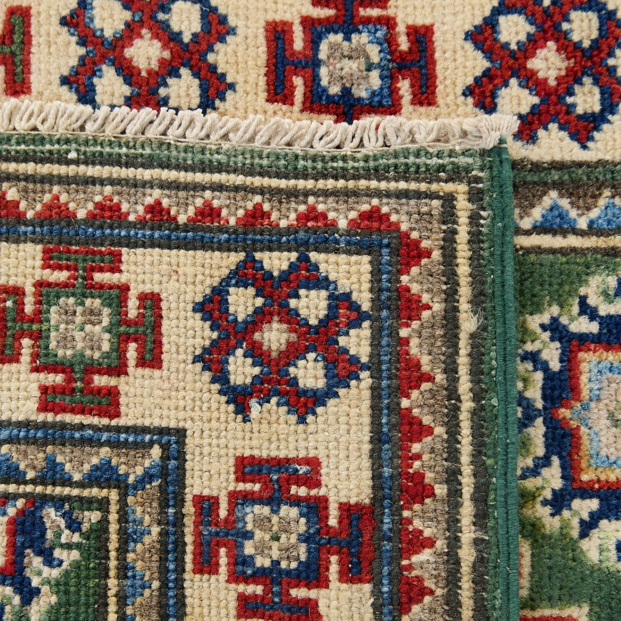 65cm x 90cm Hand Knotted Kazak Rug