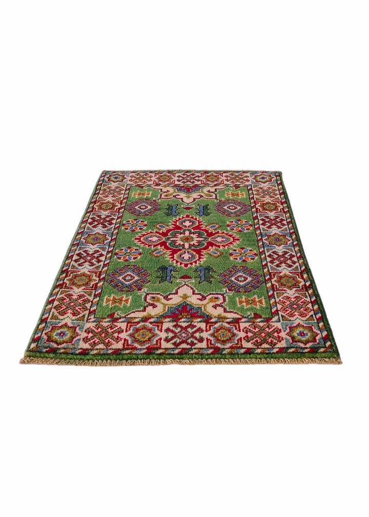 2' 1 x 3' Hand Knotted Kazak Rug