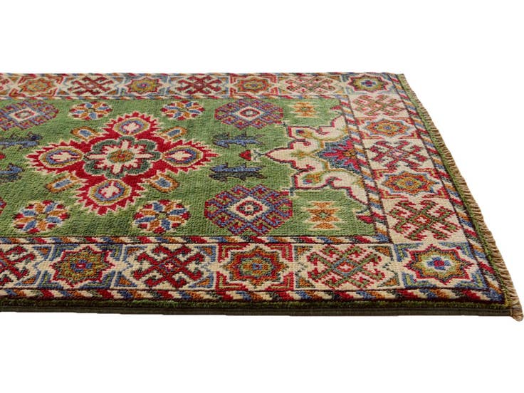 Detail image of 2' 1 x 3' Hand Knotted Kazak Rug