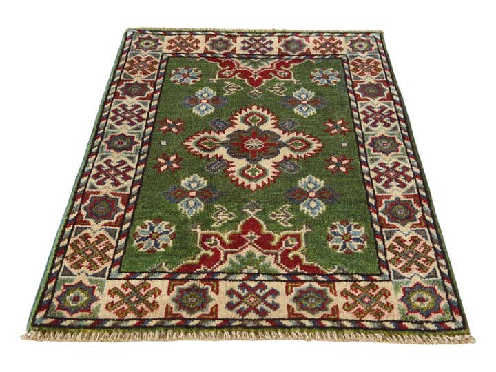 2' 1 x 3' 3 Hand Knotted Kazak Rug