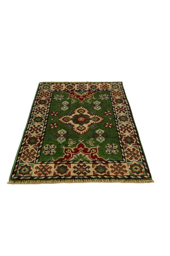 2' 1 x 3' 3 Hand Knotted Kazak Rug