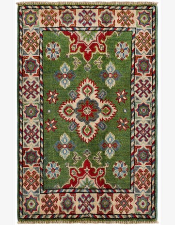 2' 1 x 3' 3 Hand Knotted Kazak Rug