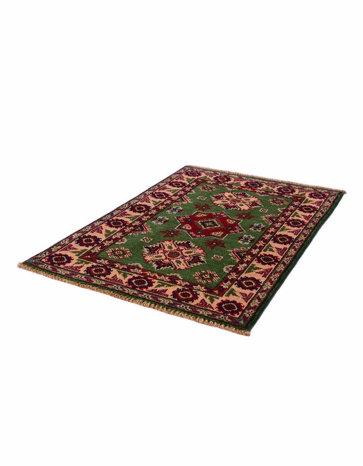 Detail image of 2' 1 x 3' 2 Hand Knotted Kazak Rug