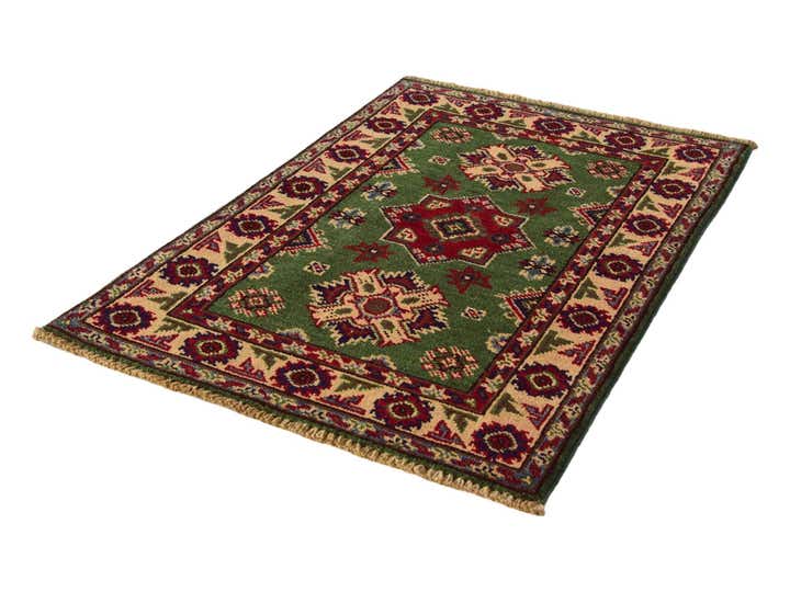 2' 1 x 3' 2 Hand Knotted Kazak Rug