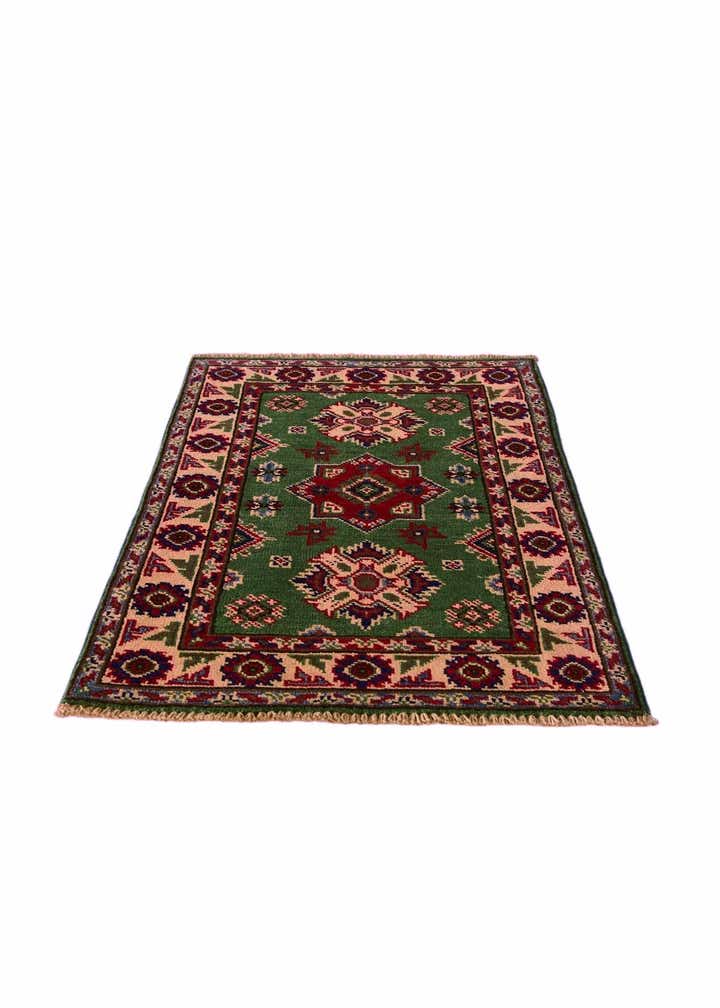 2' 1 x 3' 2 Hand Knotted Kazak Rug