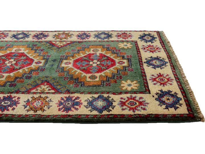 2' x 3' Hand Knotted Kazak Rug