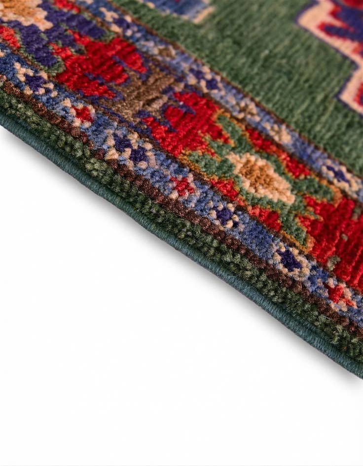 Detail image of 2' x 2' 11 Hand Knotted Kazak Rug