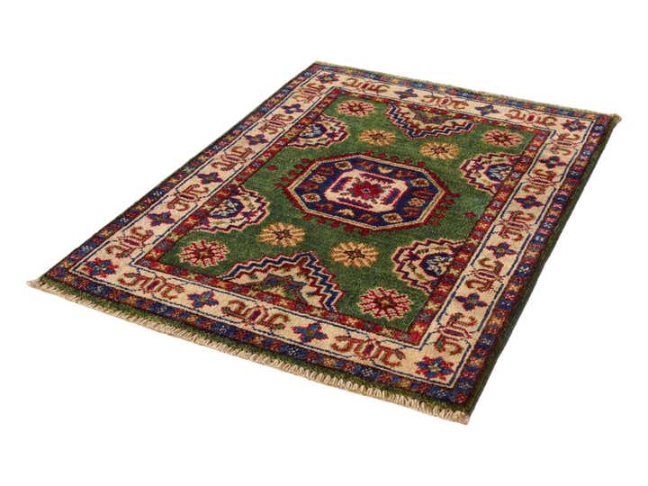 2' x 2' 10 Hand Knotted Kazak Rug