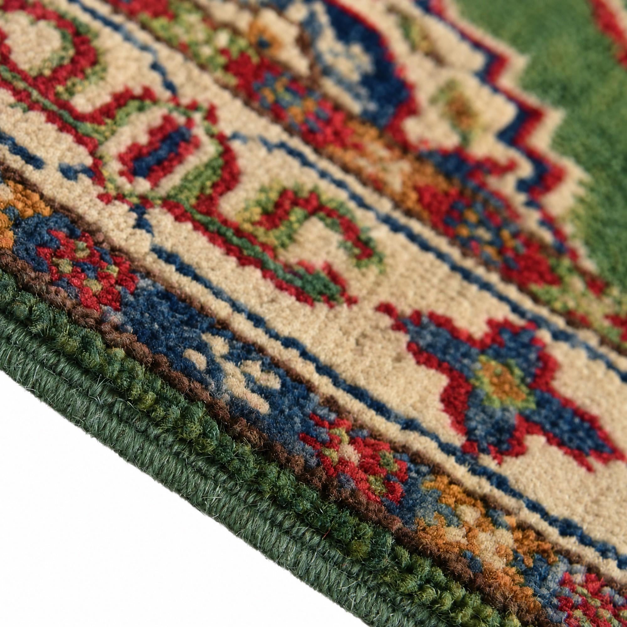 60cm x 85cm Hand Knotted Kazak Rug