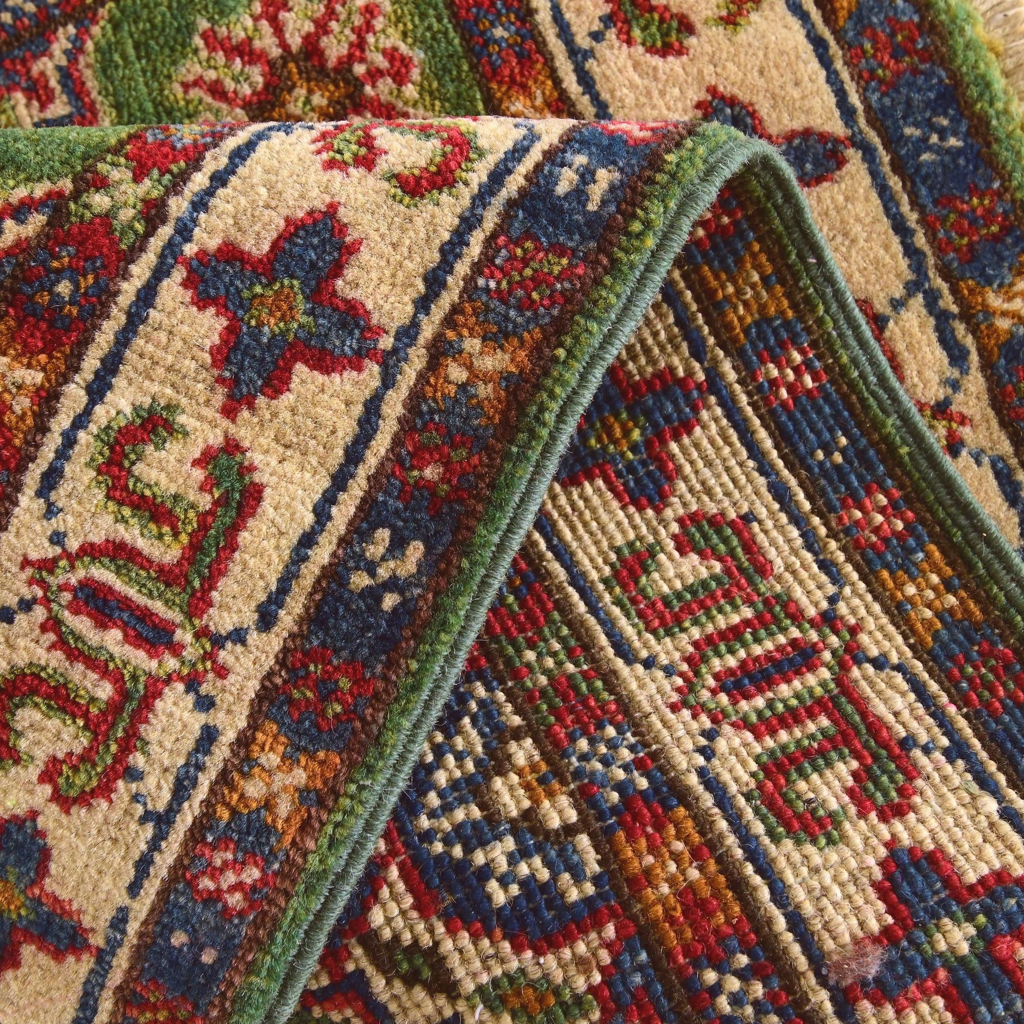 2' x 2' 10 Hand Knotted Kazak Rug