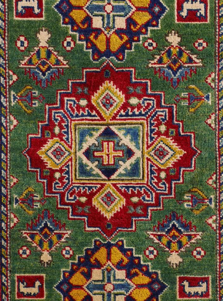 2' 7 x 4' 2 Hand Knotted Kazak Rug