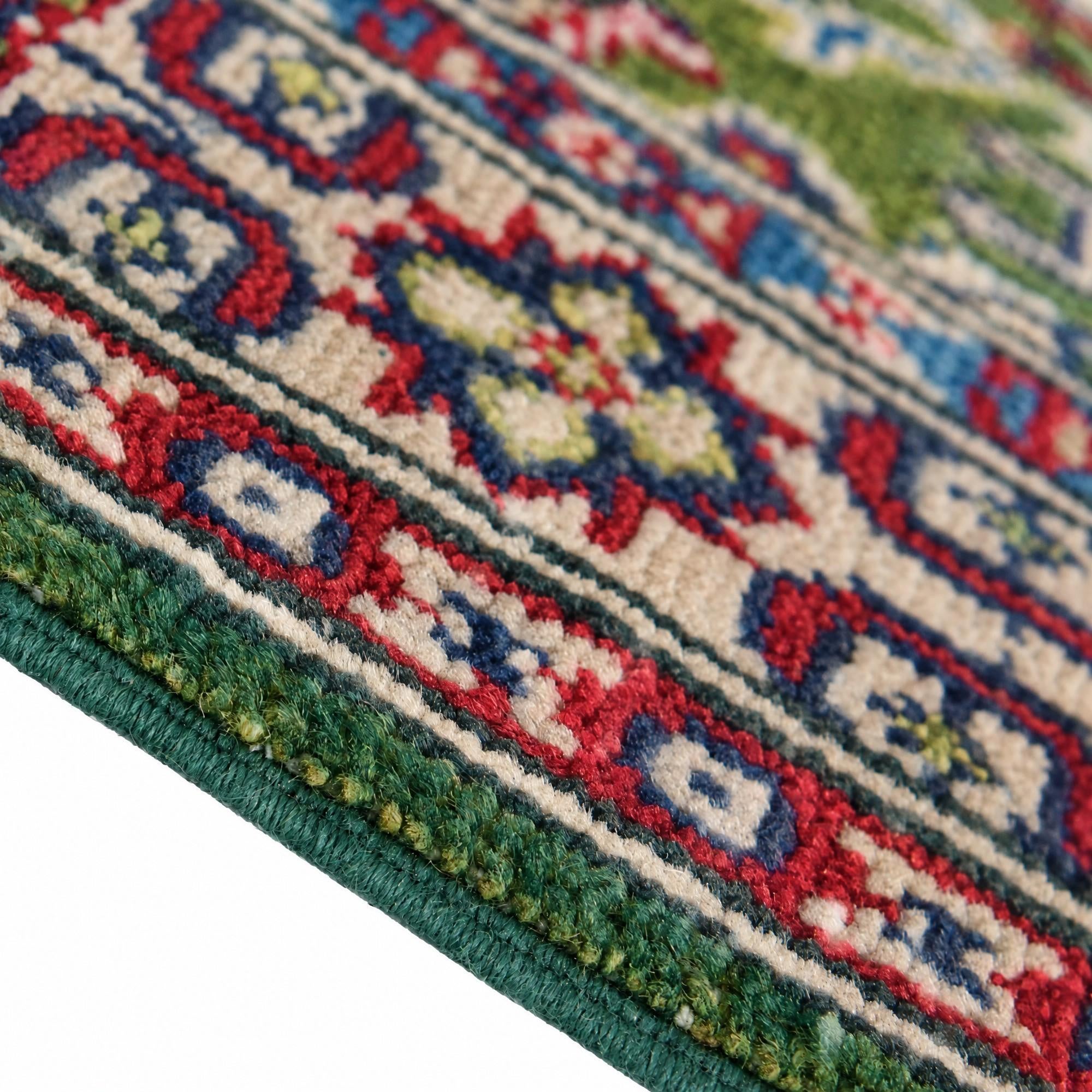 Detail image 8 of 12: 2' 9 x 4' 2 Hand Knotted Kazak Rug
