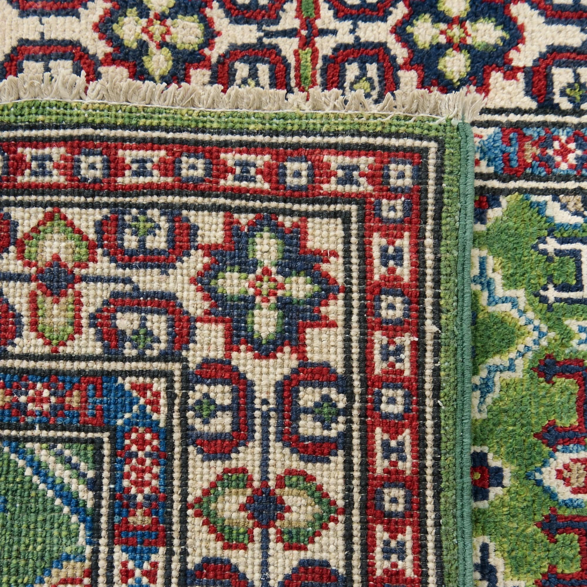 Detail image 12 of 12: 2' 9 x 4' 2 Hand Knotted Kazak Rug