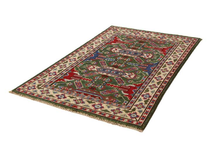 2' 7 x 4' 2 Hand Knotted Kazak Rug