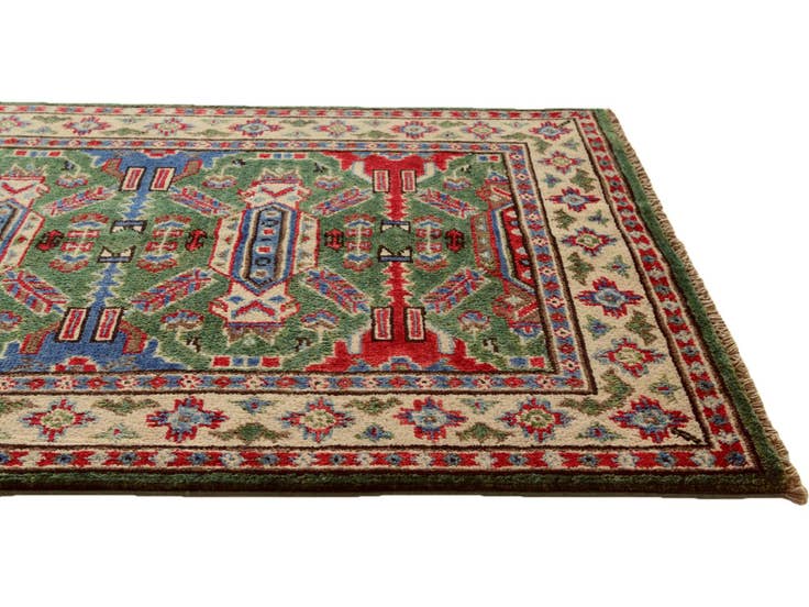 Detail image of 2' 7 x 4' 2 Hand Knotted Kazak Rug
