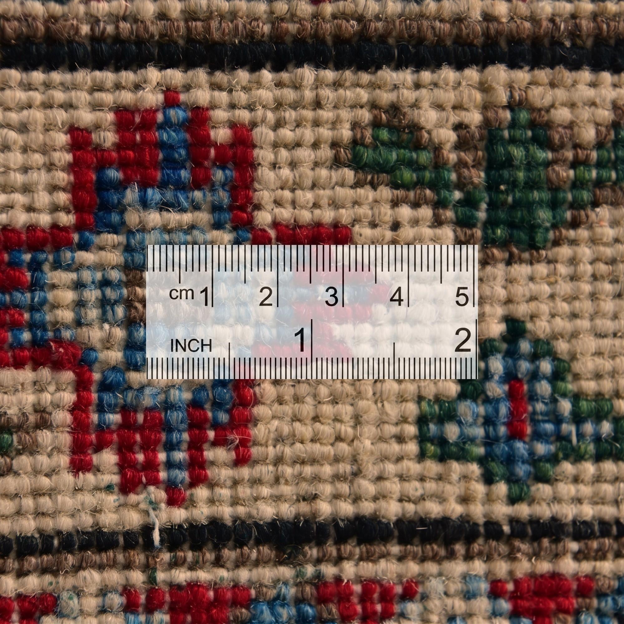 2' 7 x 4' 2 Hand Knotted Kazak Rug