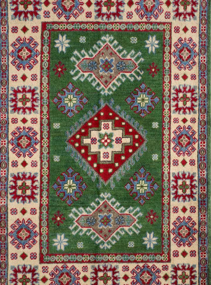 2' 9 x 4' 3 Hand Knotted Kazak Rug