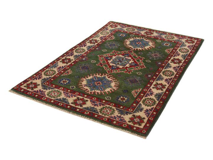 2' 8 x 4' Hand Knotted Kazak Rug