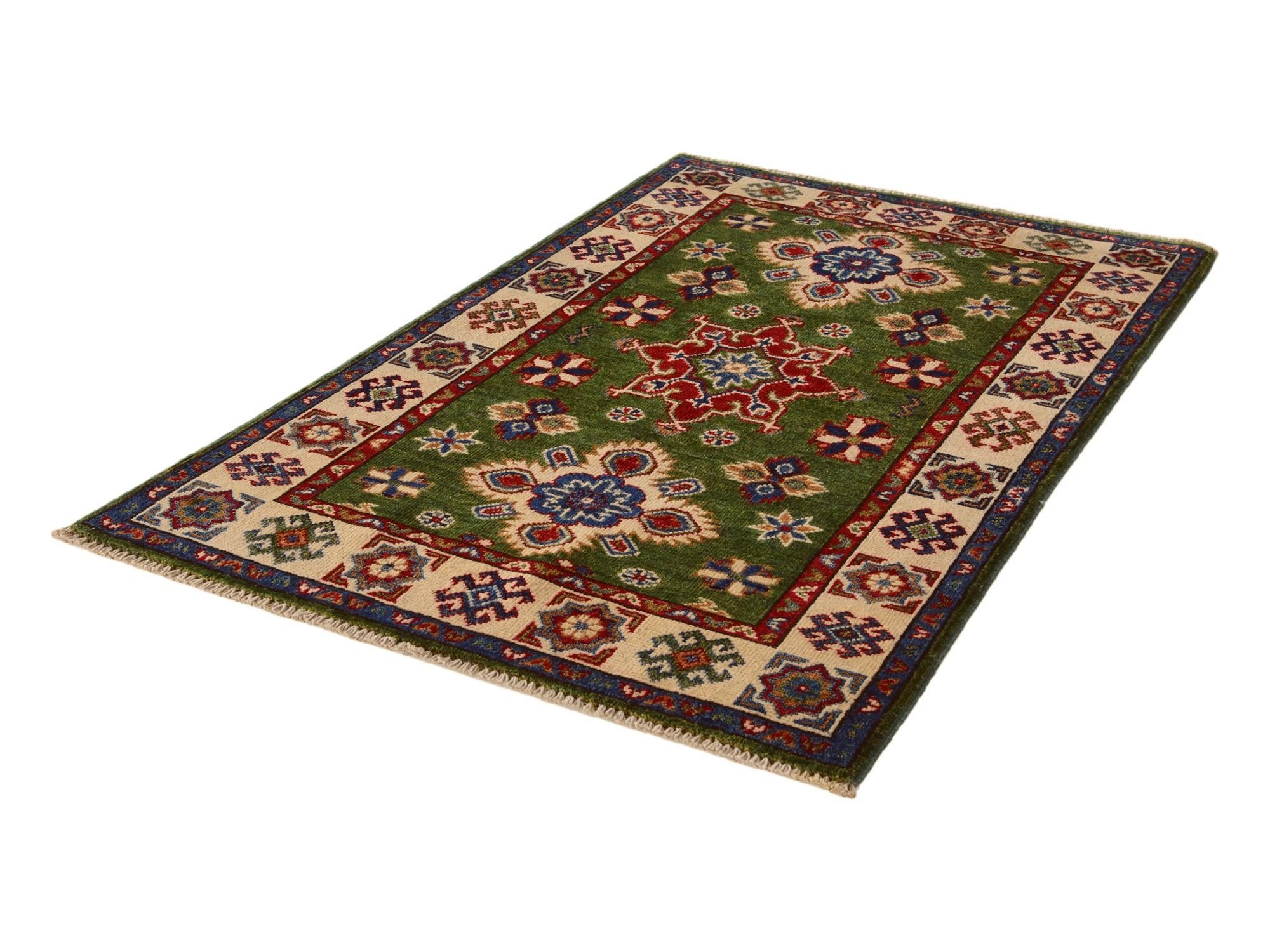 2' 7 x 4' 2 Hand Knotted Kazak Rug