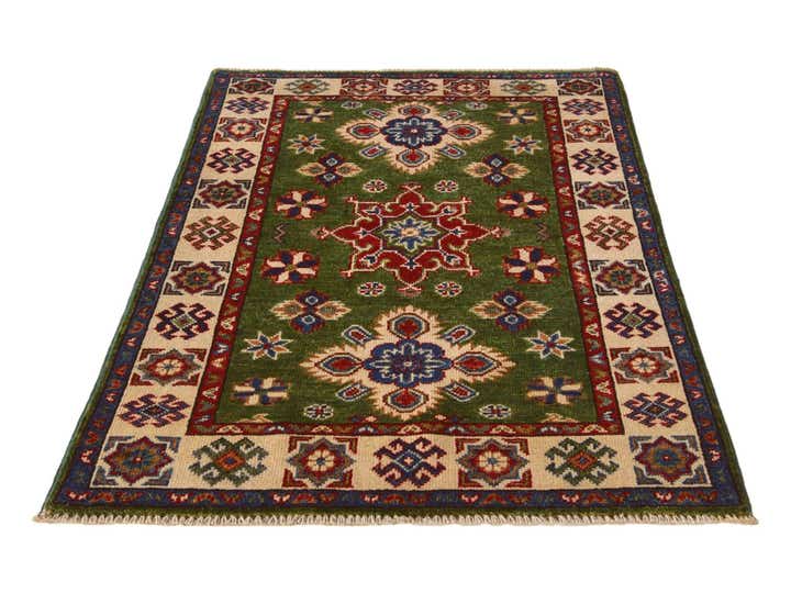 2' 7 x 4' 2 Hand Knotted Kazak Rug