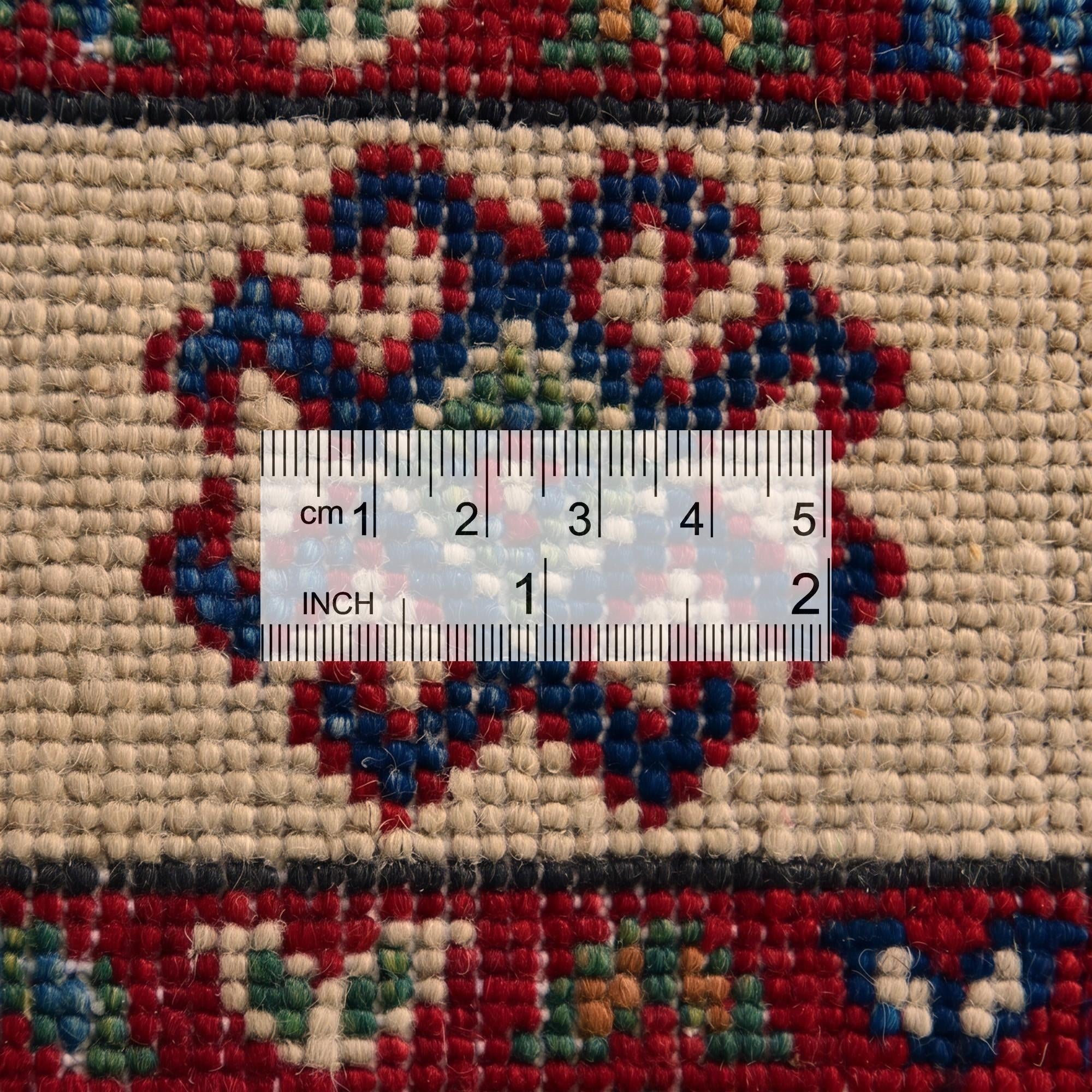 2' 7 x 4' 2 Hand Knotted Kazak Rug