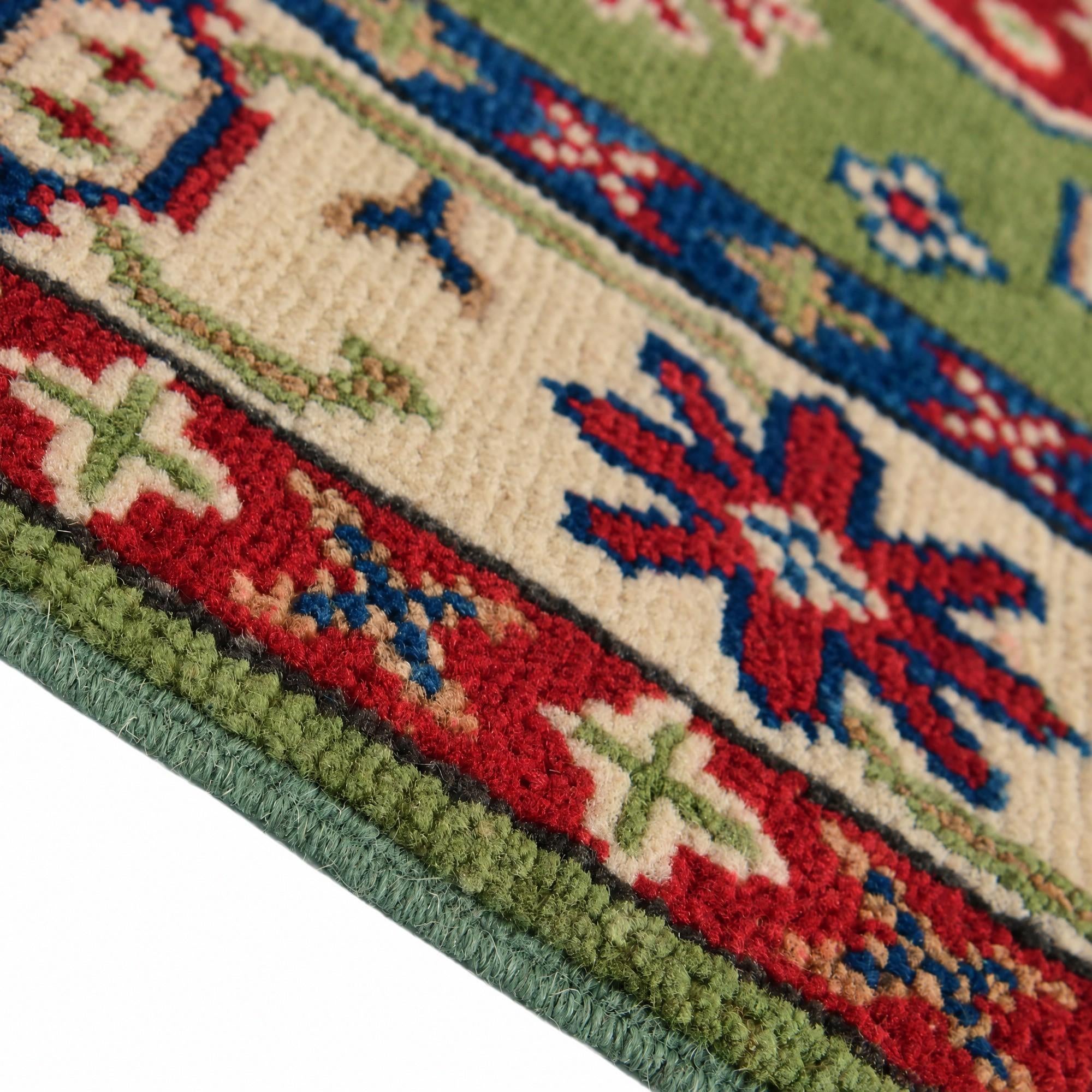 85cm x 125cm Hand Knotted Kazak Rug