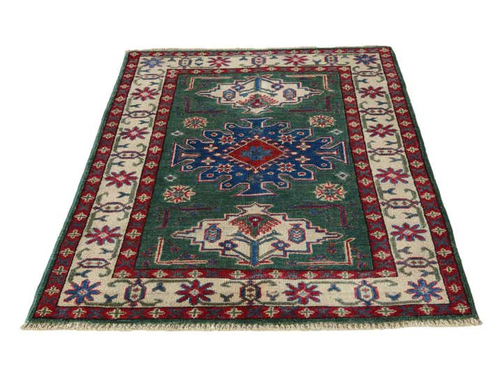 2' 8 x 4' 2 Hand Knotted Kazak Rug