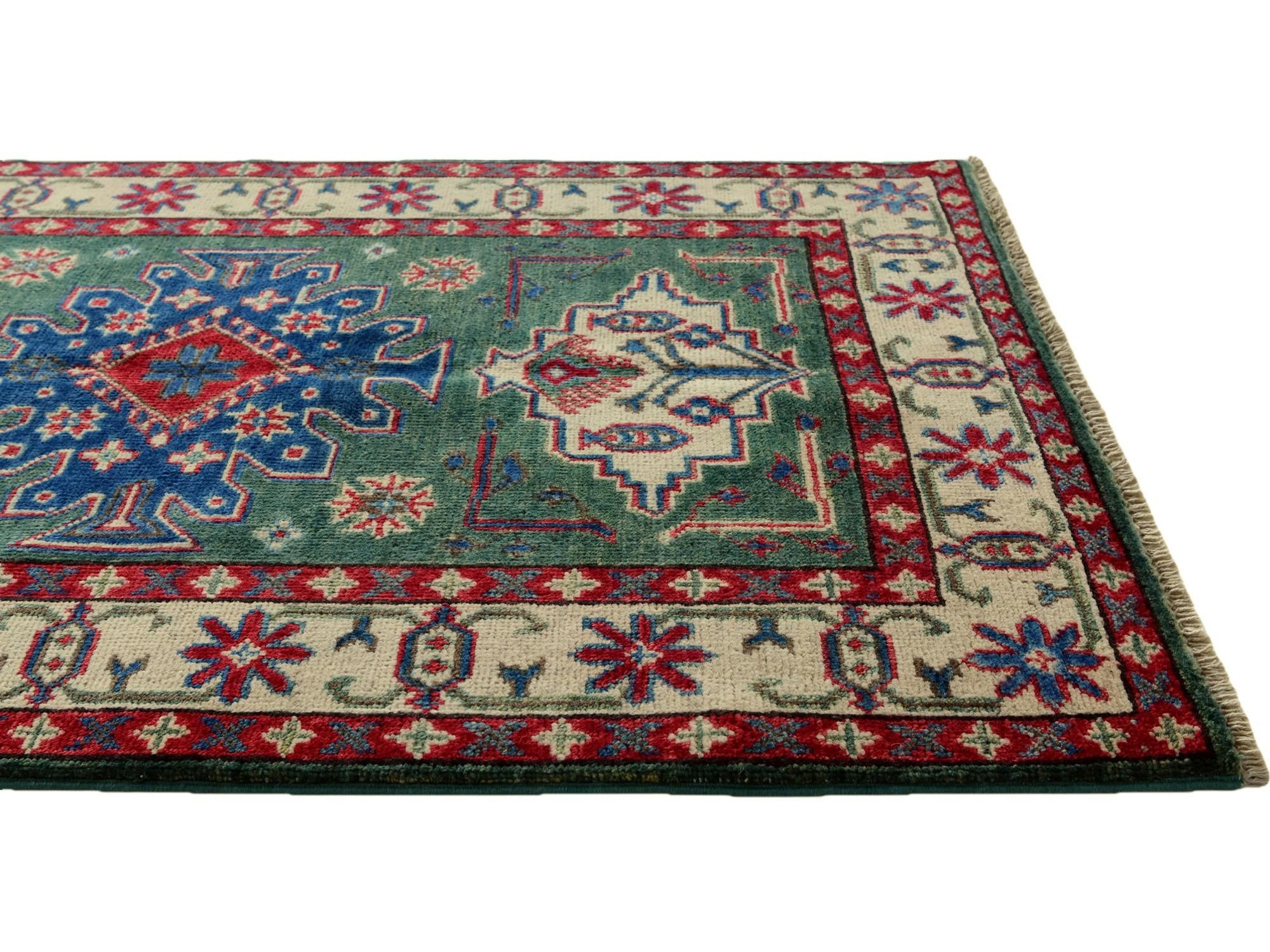 2' 8 x 4' 2 Hand Knotted Kazak Rug