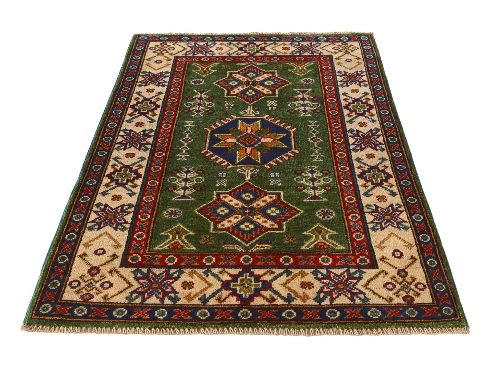 2' 8 x 4' 2 Hand Knotted Kazak Rug