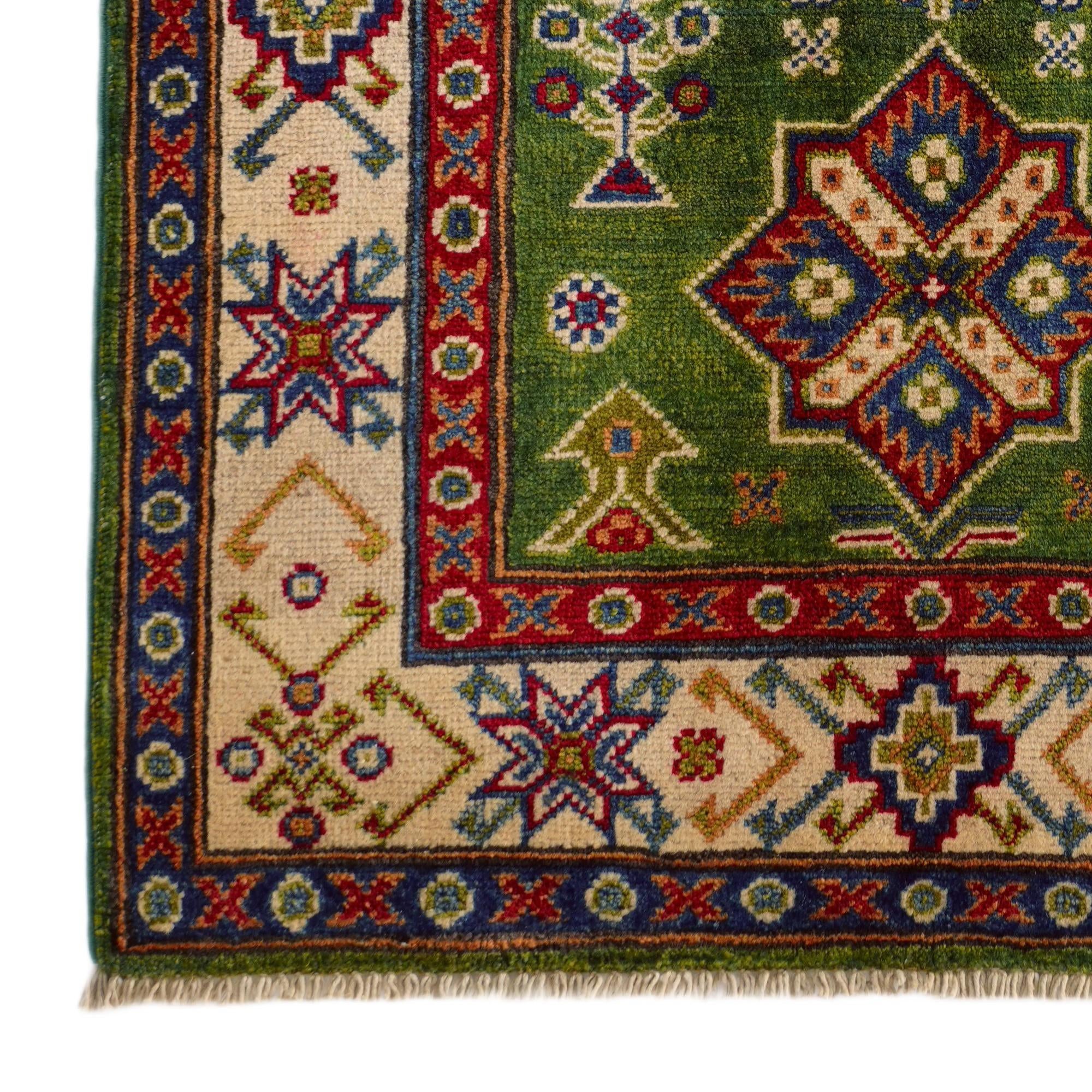 2' 8 x 4' 2 Hand Knotted Kazak Rug