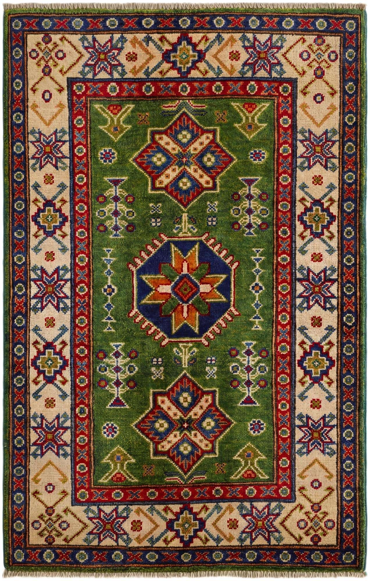 2' 8 x 4' 2 Hand Knotted Kazak Rug