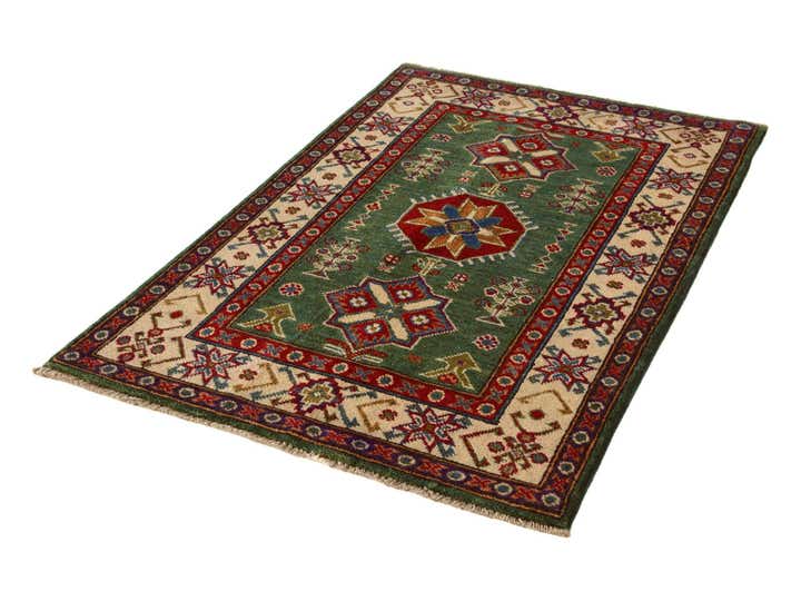 2' 8 x 4' 3 Hand Knotted Kazak Rug