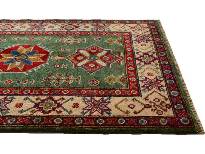 2' 8 x 4' 3 Hand Knotted Kazak Rug