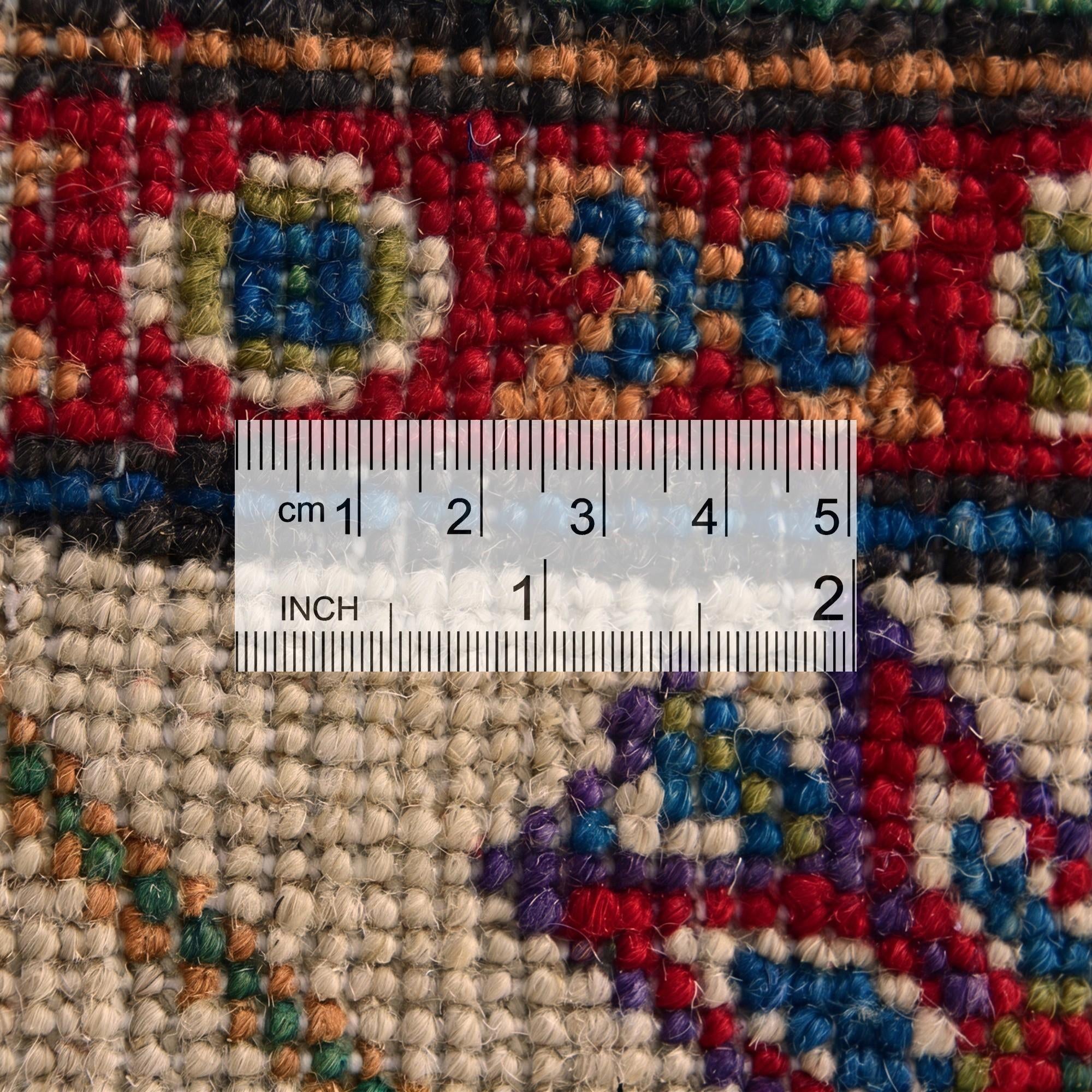 2' 8 x 4' 3 Hand Knotted Kazak Rug