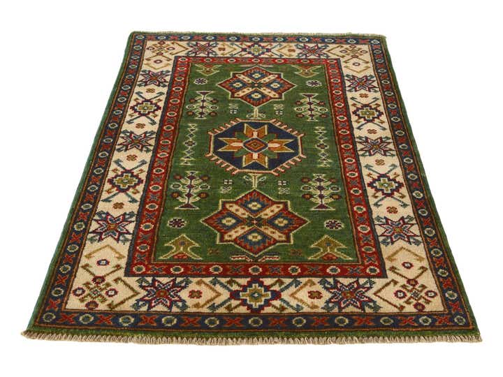 2' 8 x 4' 2 Hand Knotted Kazak Rug
