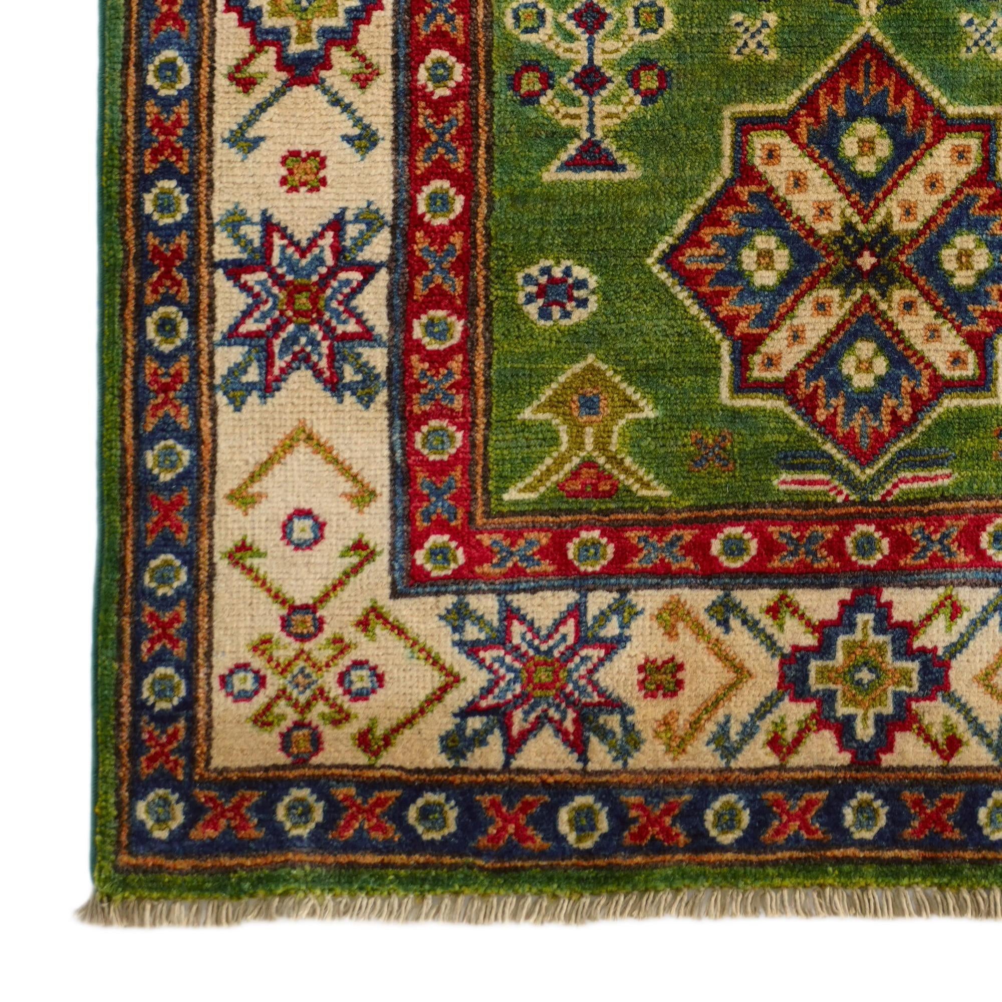 2' 8 x 4' 2 Hand Knotted Kazak Rug