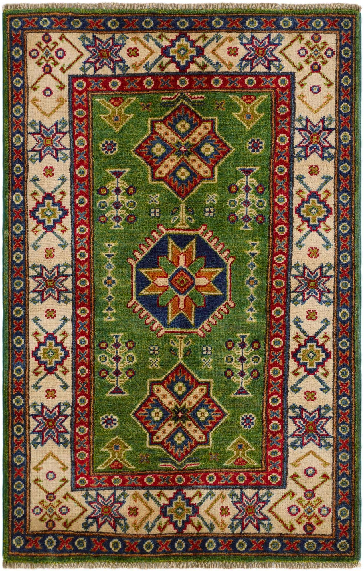 2' 8 x 4' 2 Hand Knotted Kazak Rug