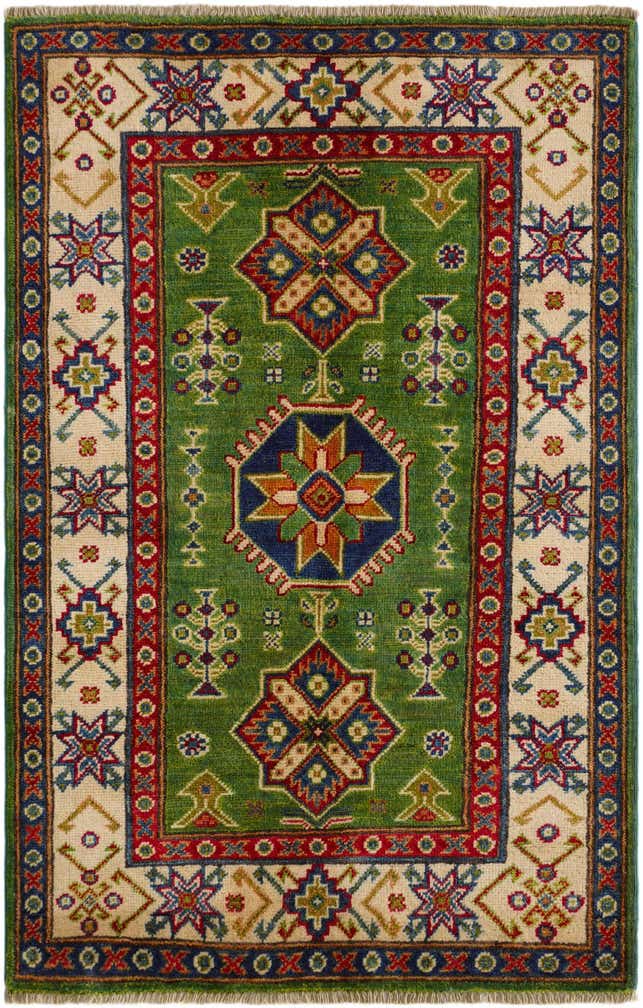 2' 8 x 4' 2 Hand Knotted Kazak Rug