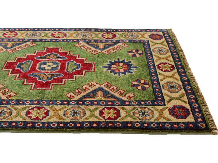 Detail image of 1' 11 x 2' 11 Hand Knotted Kazak Rug