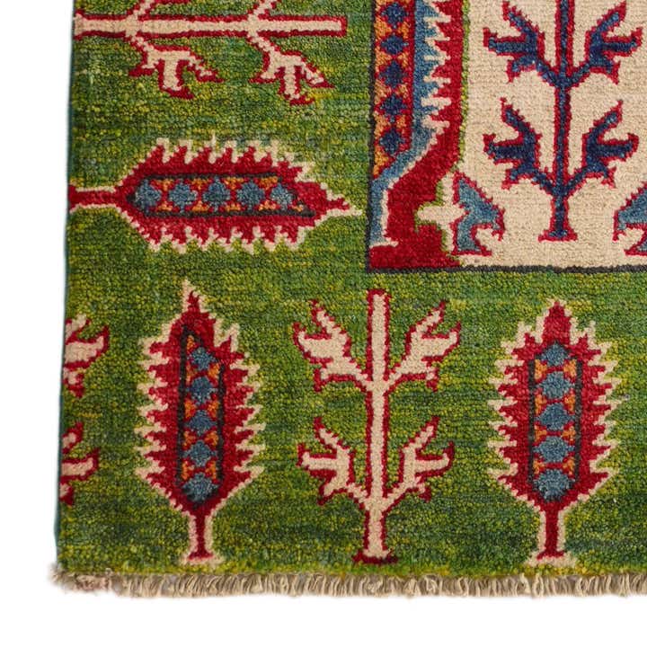 2' 1 x 3' Hand Knotted Kazak Rug