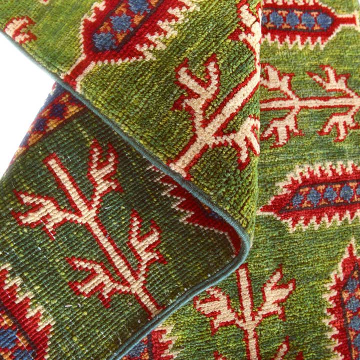 2' 1 x 3' Hand Knotted Kazak Rug