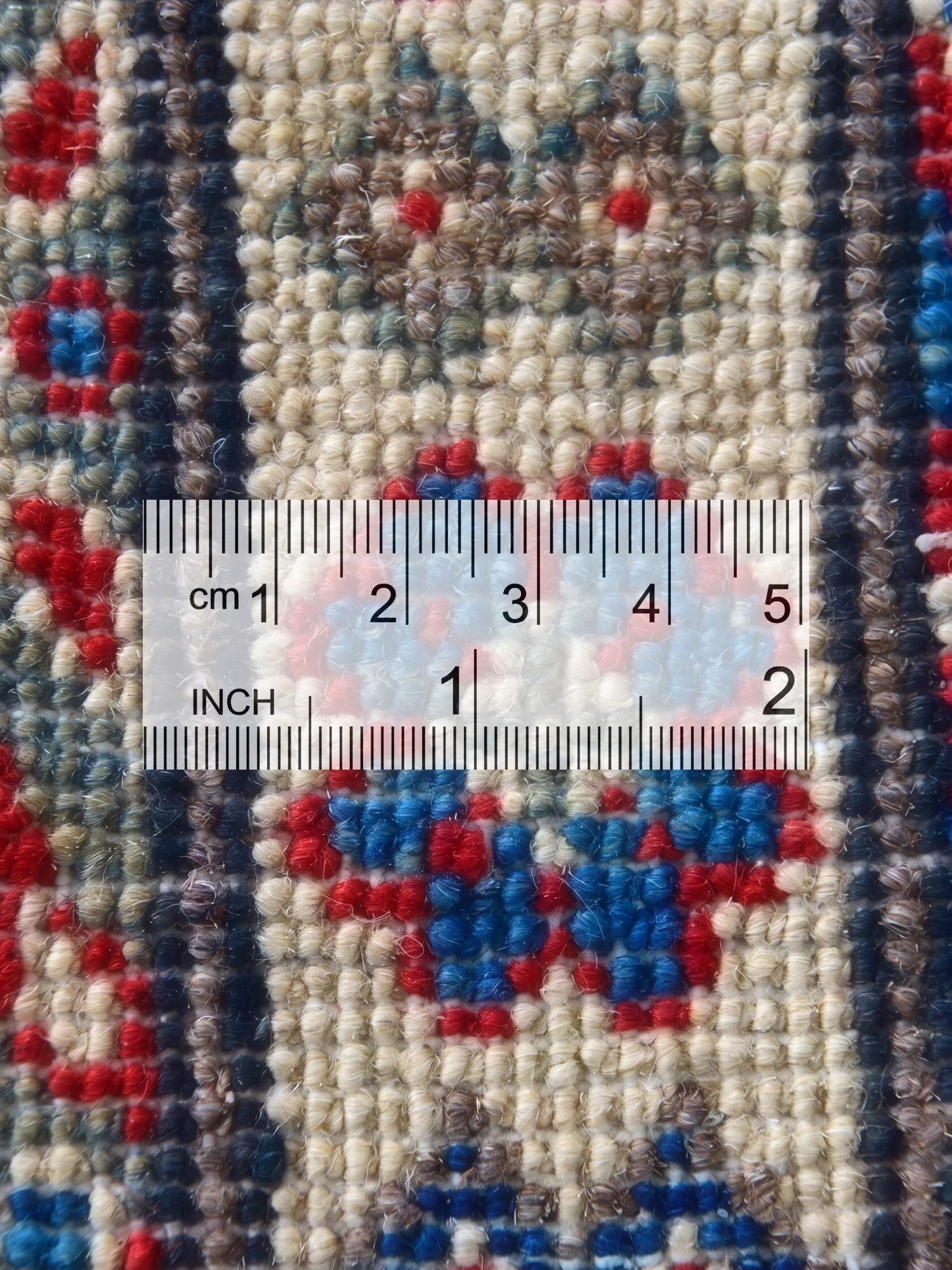 2' 1 x 3' Hand Knotted Kazak Rug