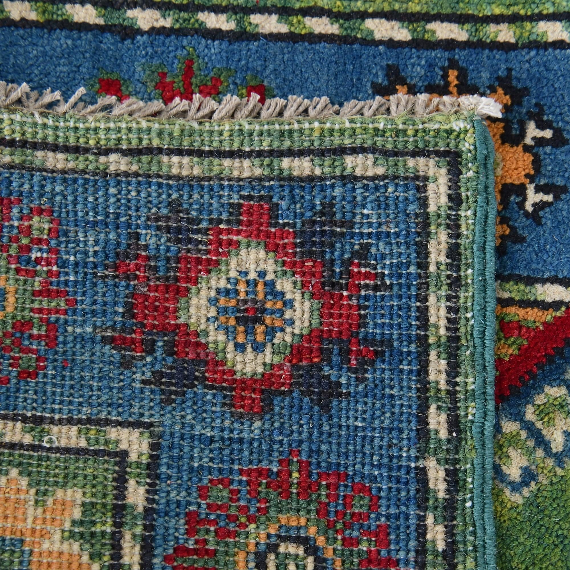 60cm x 100cm Hand Knotted Kazak Rug