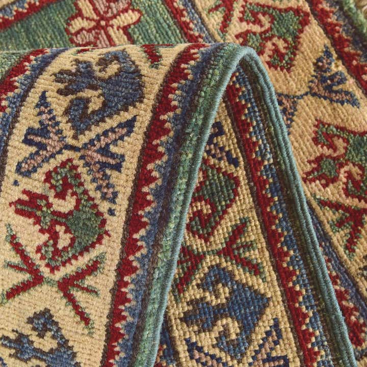 2' x 3' 1 Hand Knotted Kazak Rug