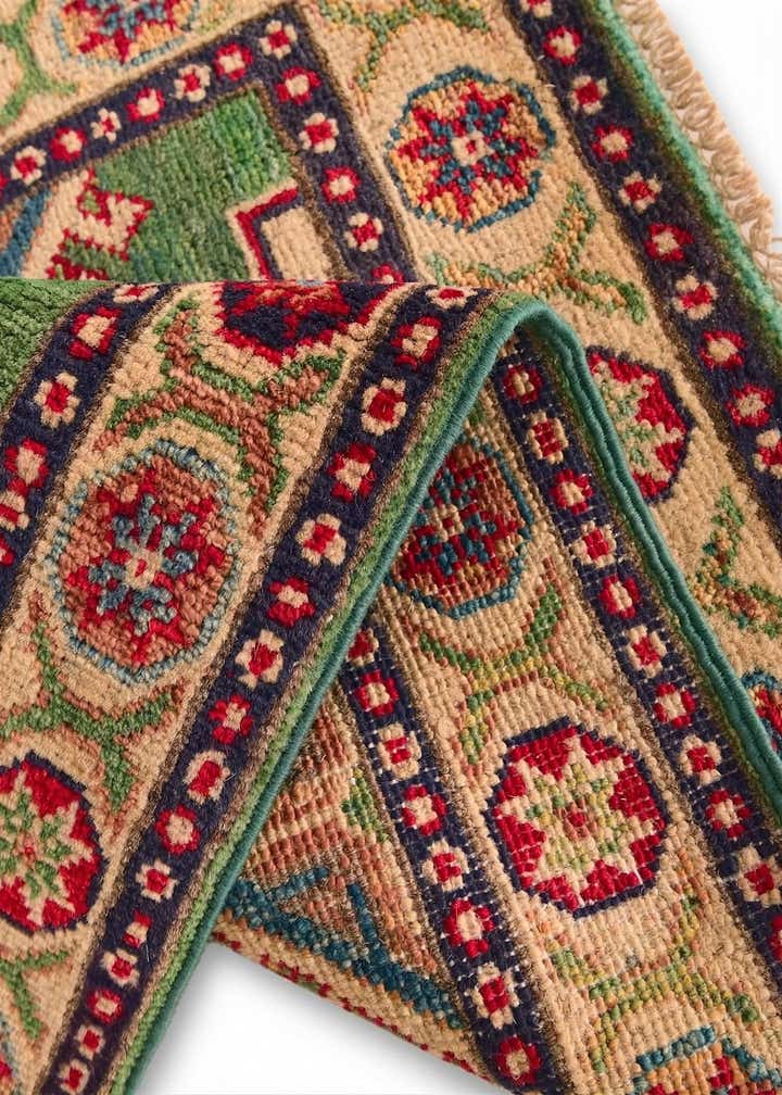2' x 3' 2 Hand Knotted Kazak Rug