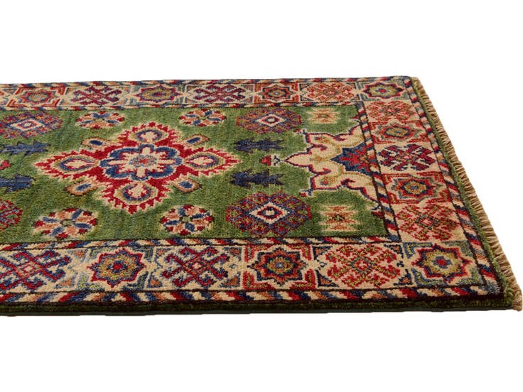 Detail image of 2' x 3' 3 Hand Knotted Kazak Rug