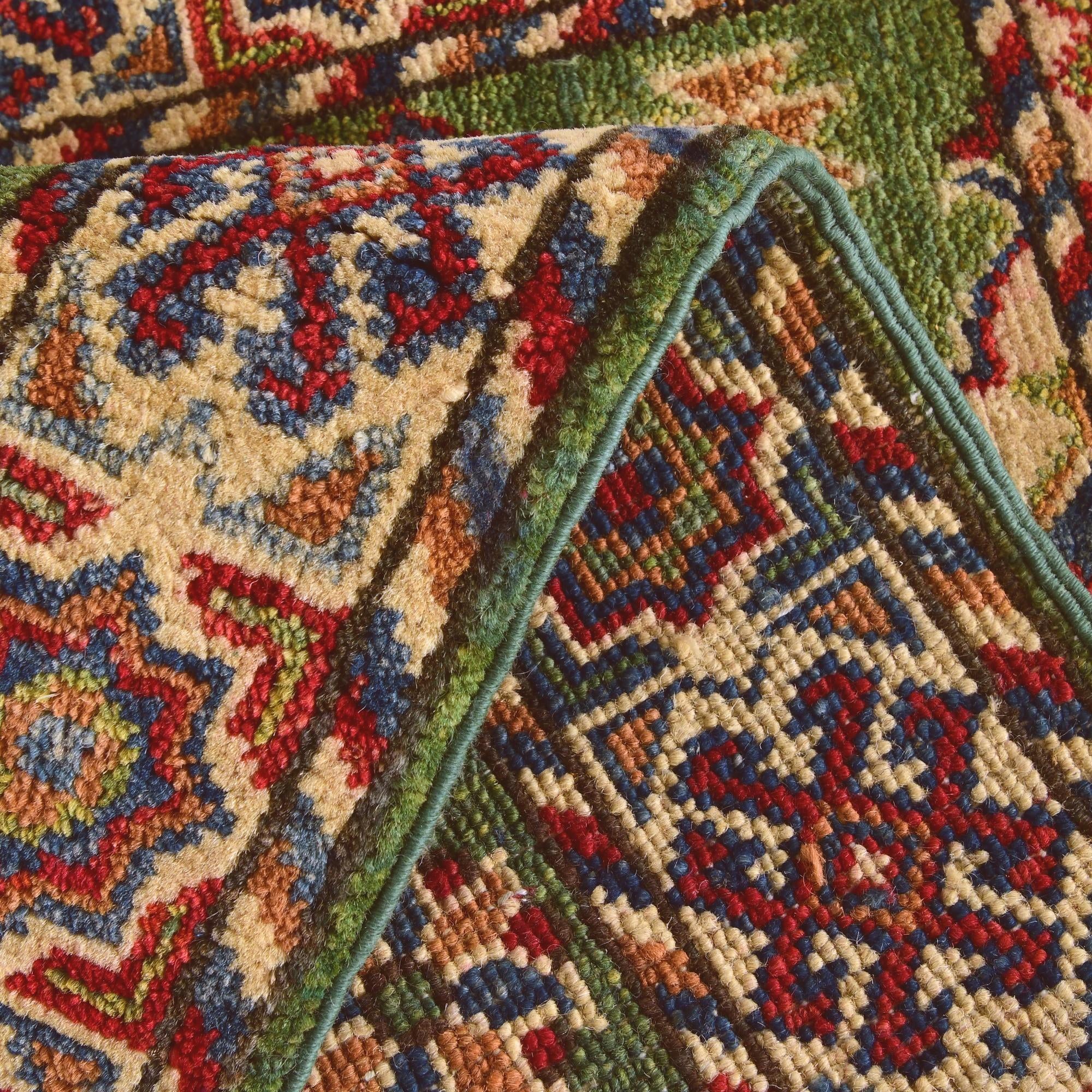 2' x 3' 3 Hand Knotted Kazak Rug