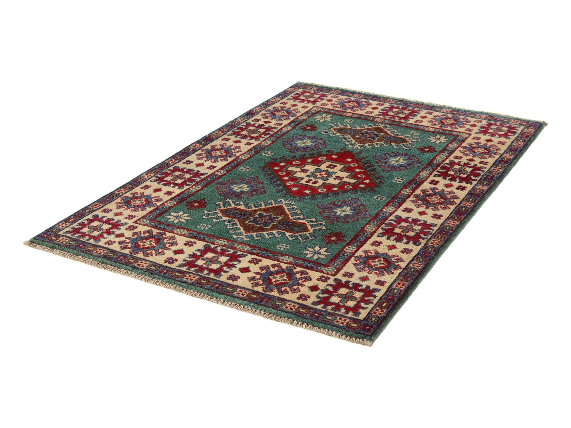2' 8 x 4' Hand Knotted Kazak Rug