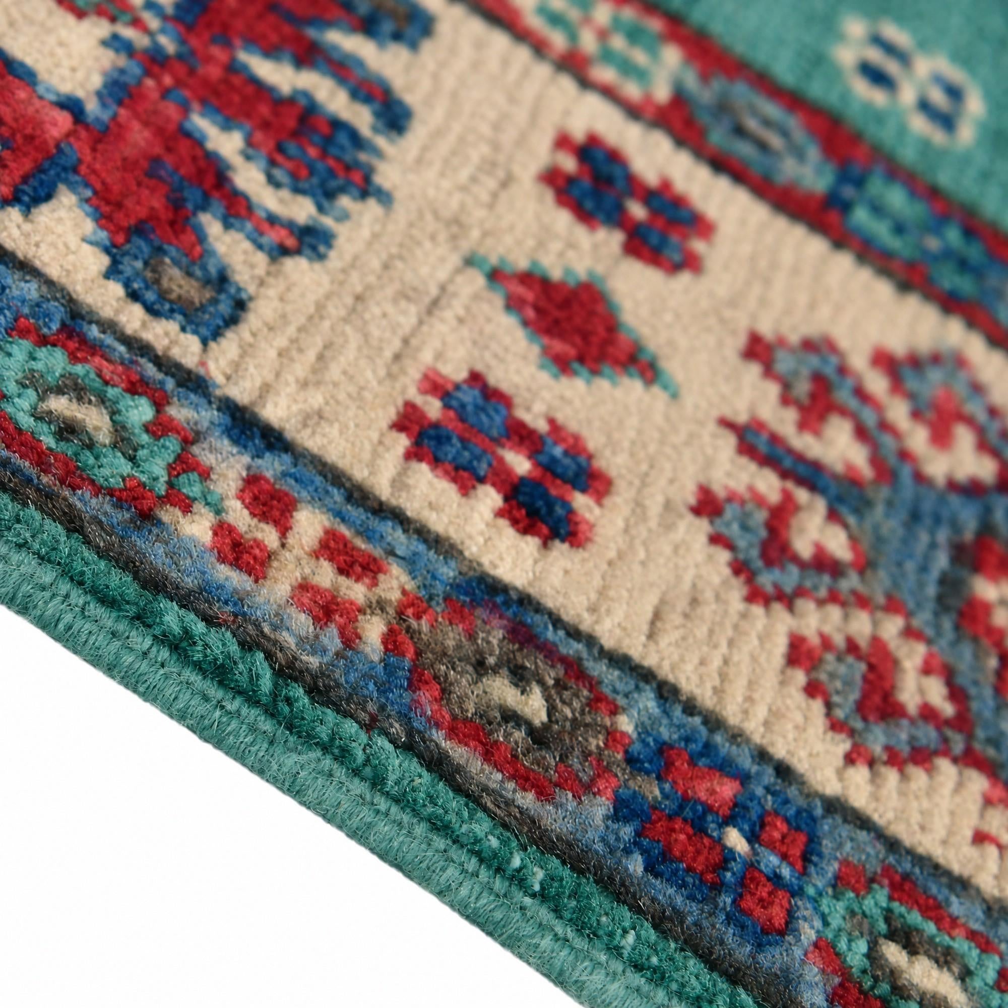 80cm x 120cm Hand Knotted Kazak Rug